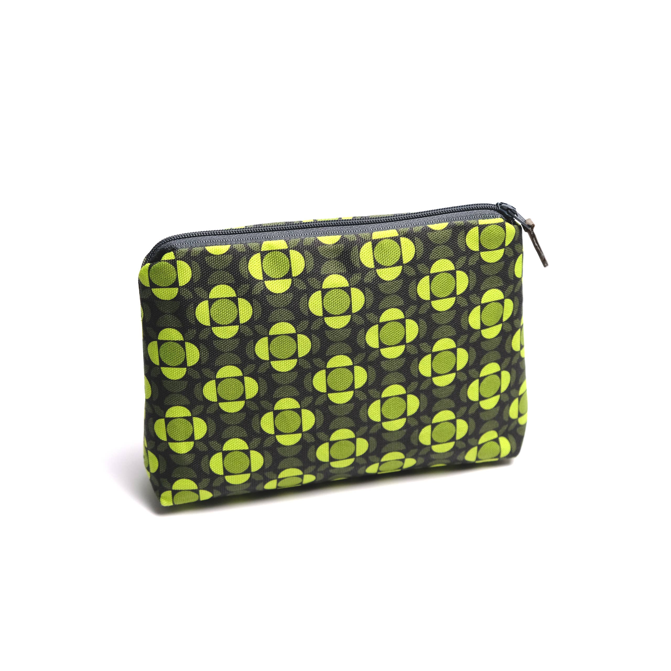 Large Zipped Pouch - Boho Green - Travel, Accessories