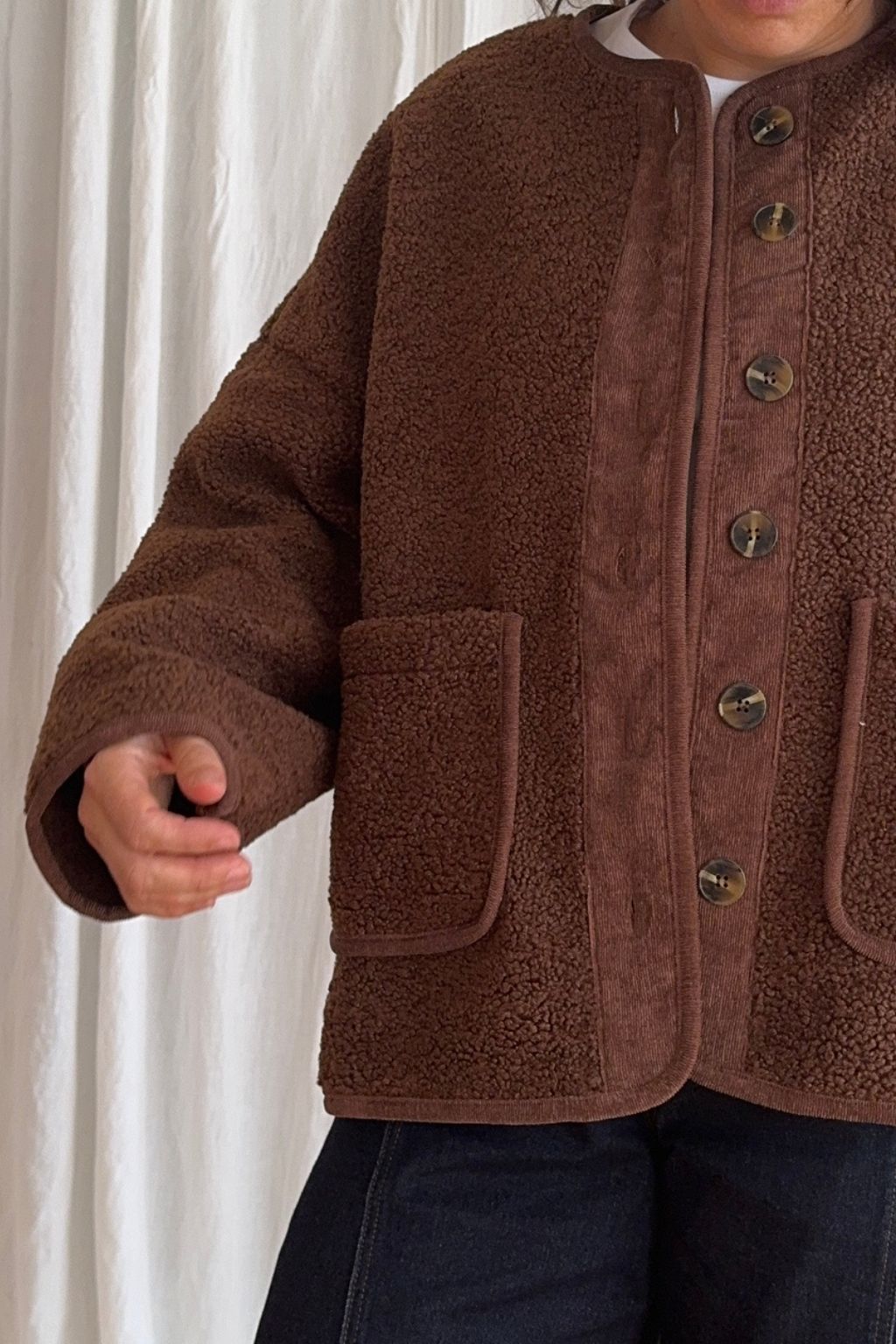Suede Jacket - Dark Chocolate