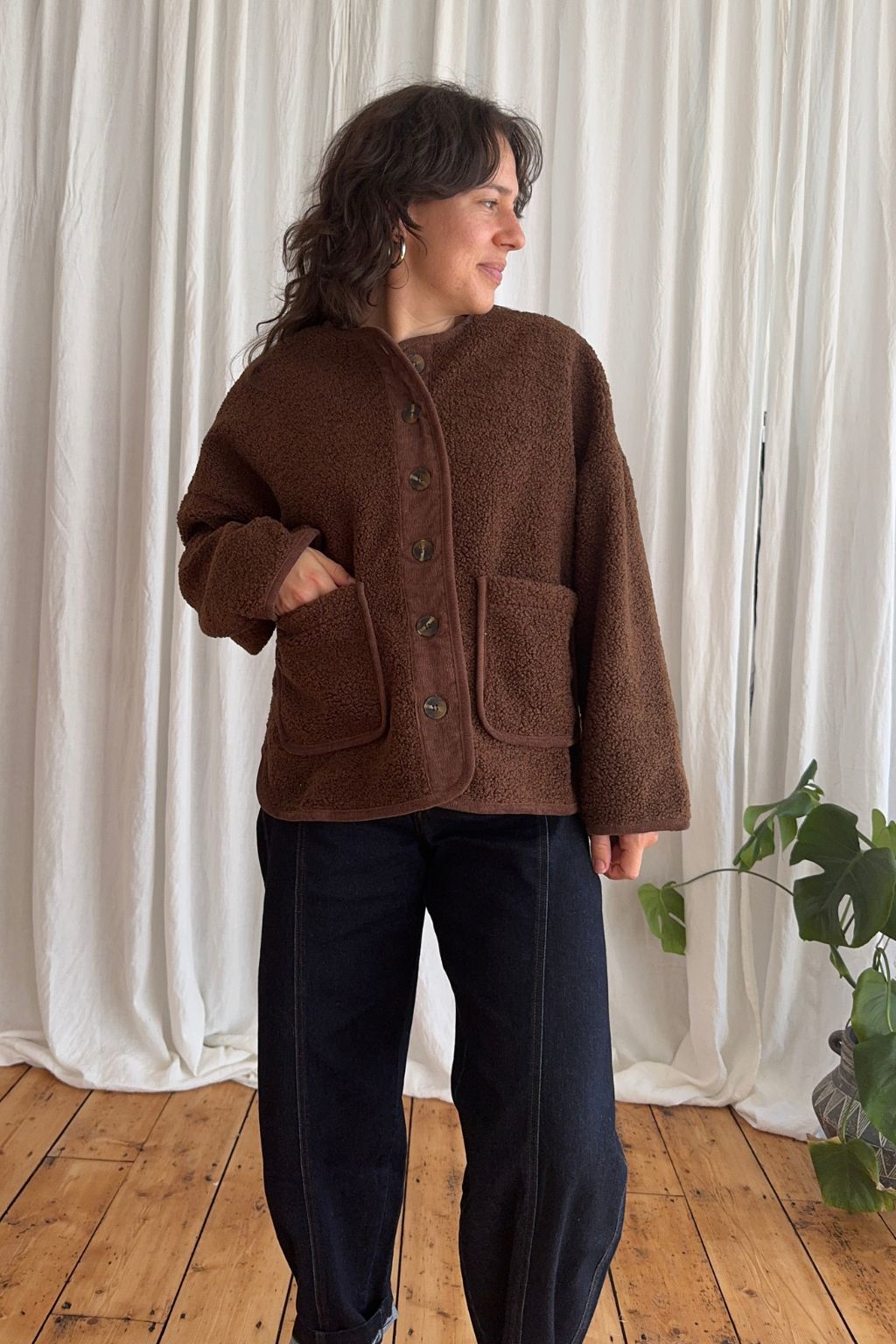 Suede Jacket - Dark Chocolate