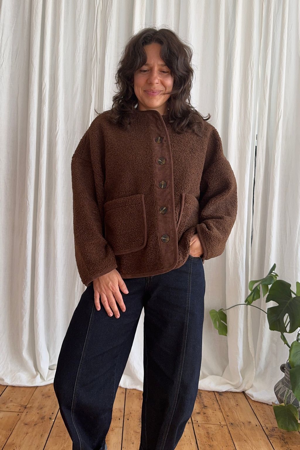 Suede Jacket - Dark Chocolate
