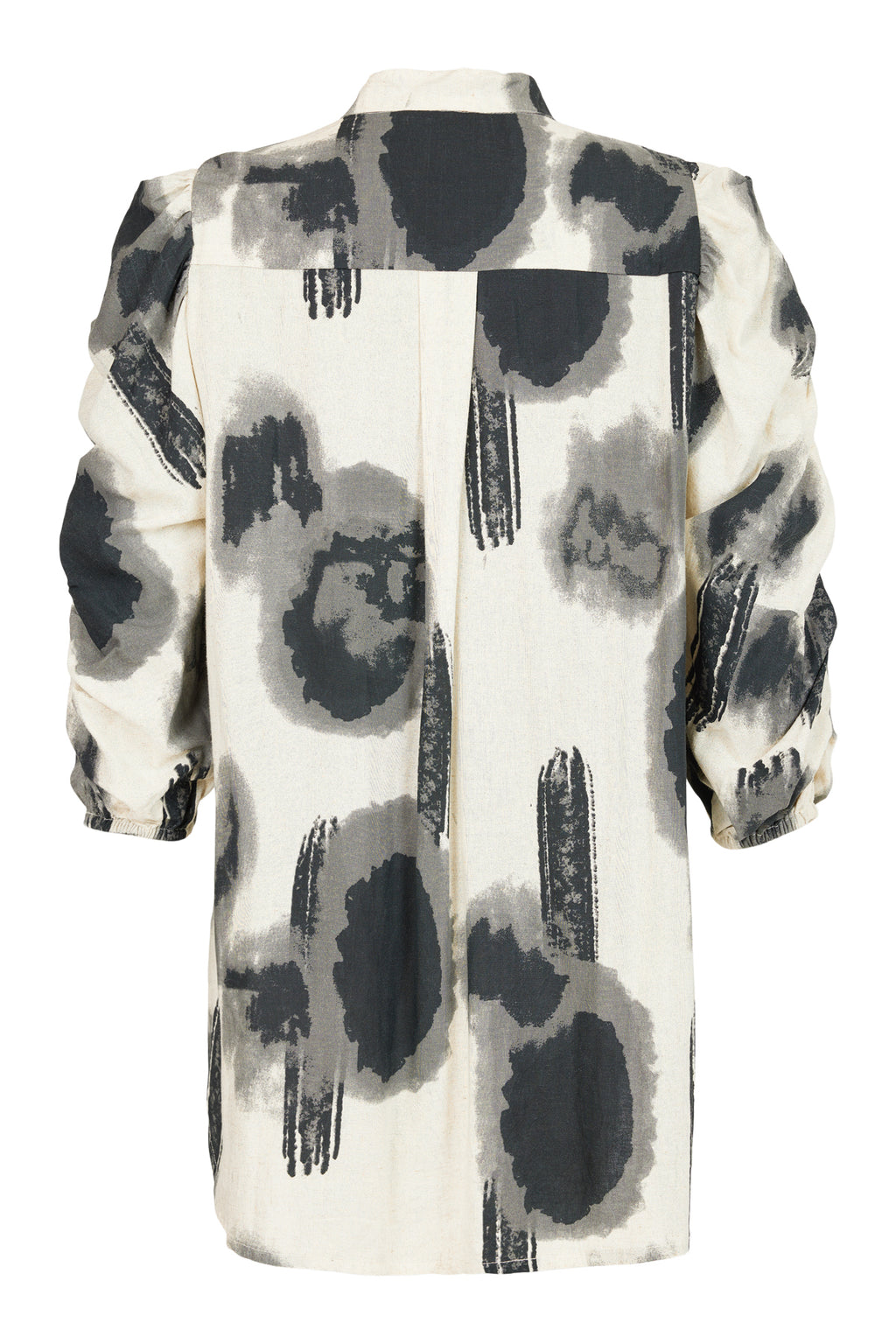 Stormy Ruched Shirt - Grey