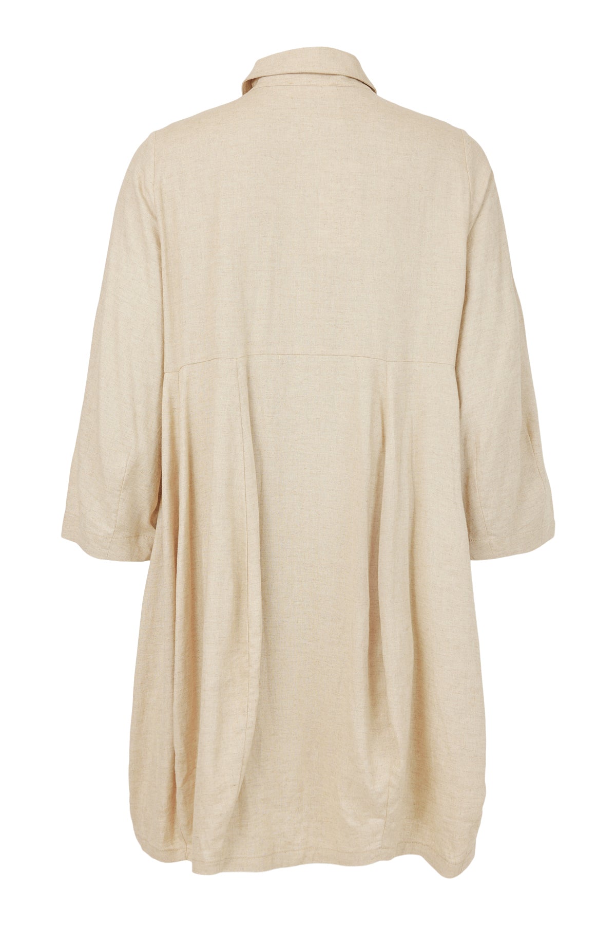 Tulip Linen Shirt - Hessian