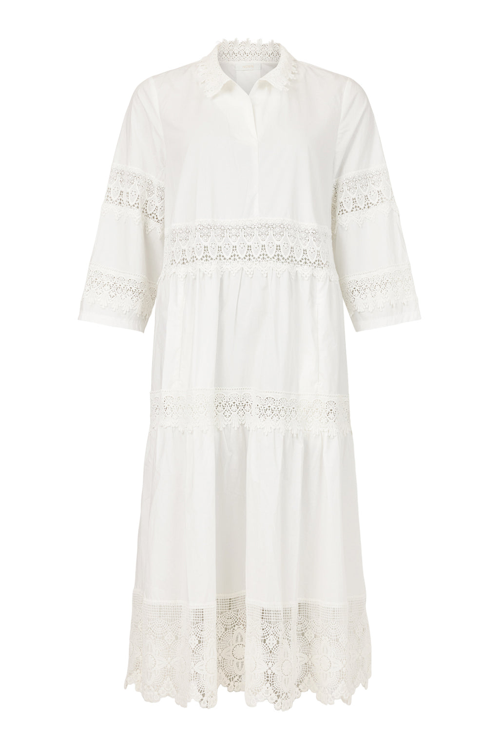 Vatican Lace Dress - Off white