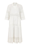 Vatican Lace Dress - Off white