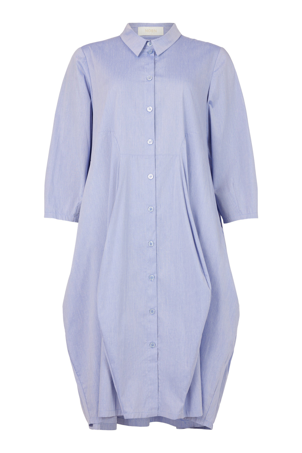 Tulip Shirt Dress - Chambray