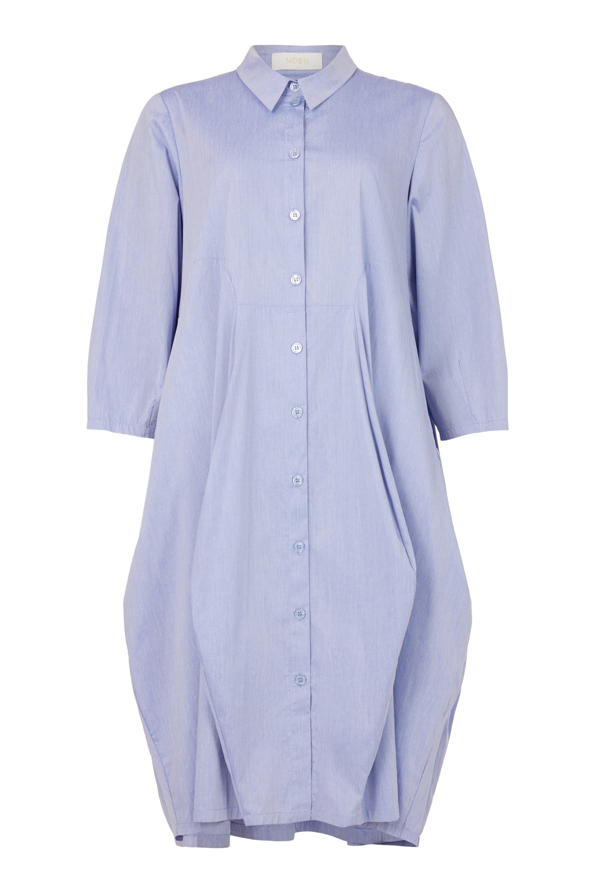 Tulip Shirt Dress - Chambray