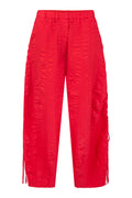 Crinkle Crinkle Trousers - Red