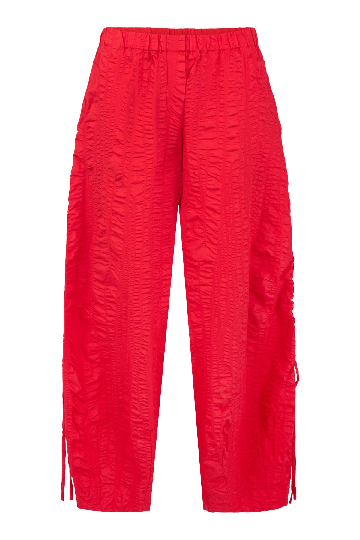 Crinkle Crinkle Trousers - Red