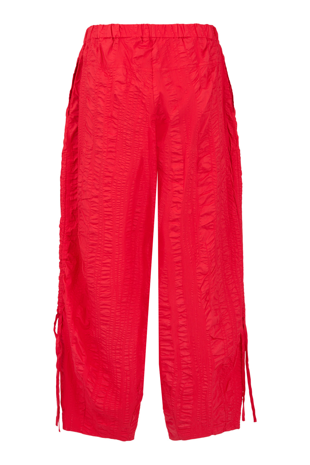 Crinkle Crinkle Trousers - Red