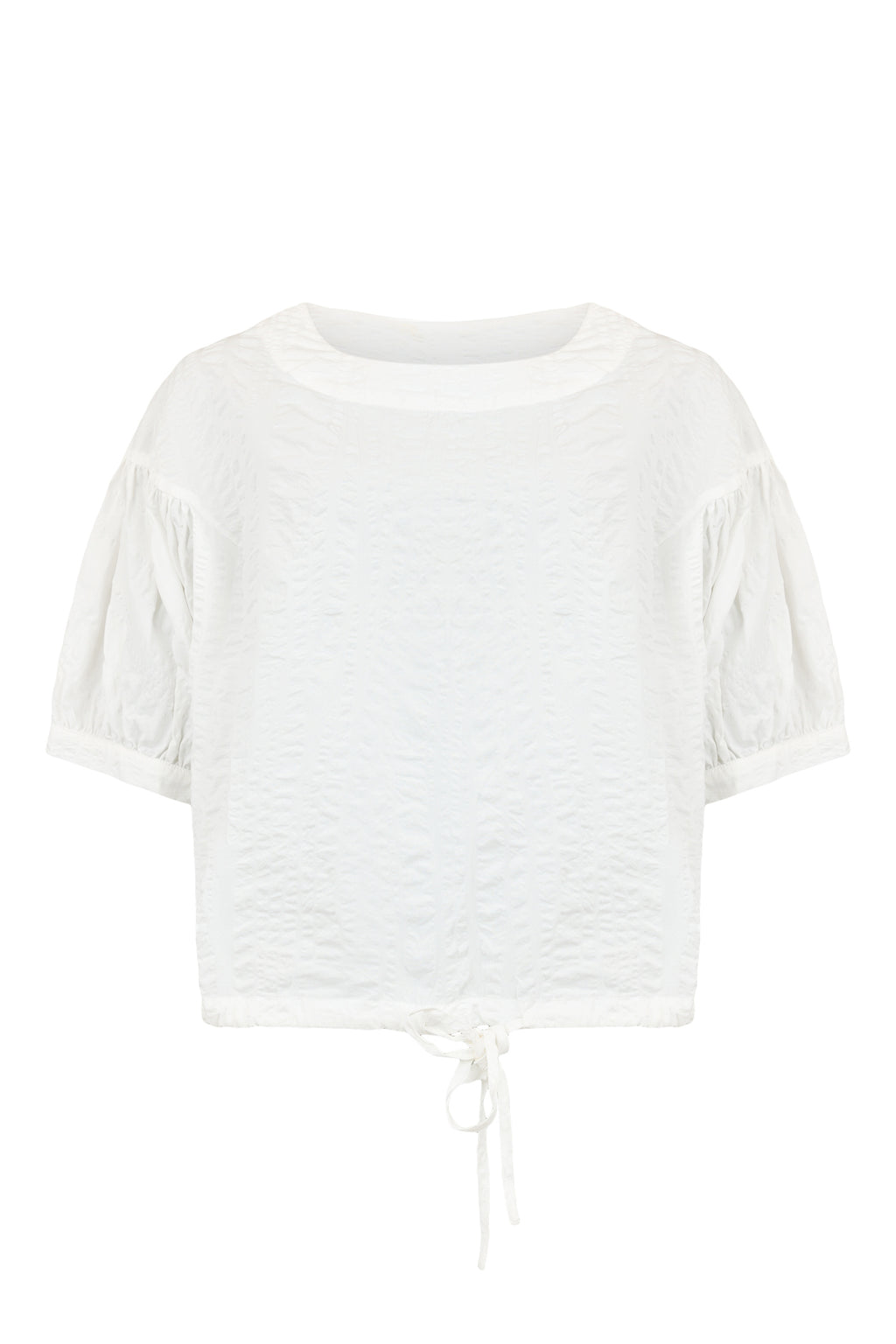 Crinkle Crinkle Top - White