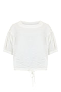 Crinkle Crinkle Top - White
