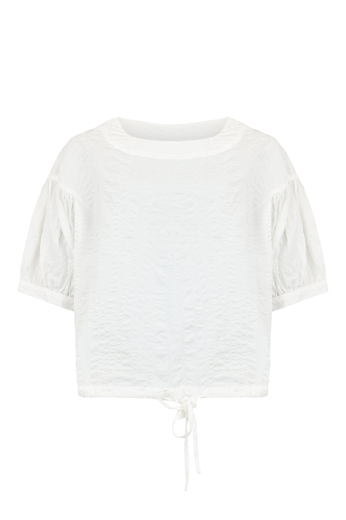 Crinkle Crinkle Top - White