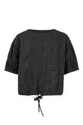Crinkle Crinkle Top - Black