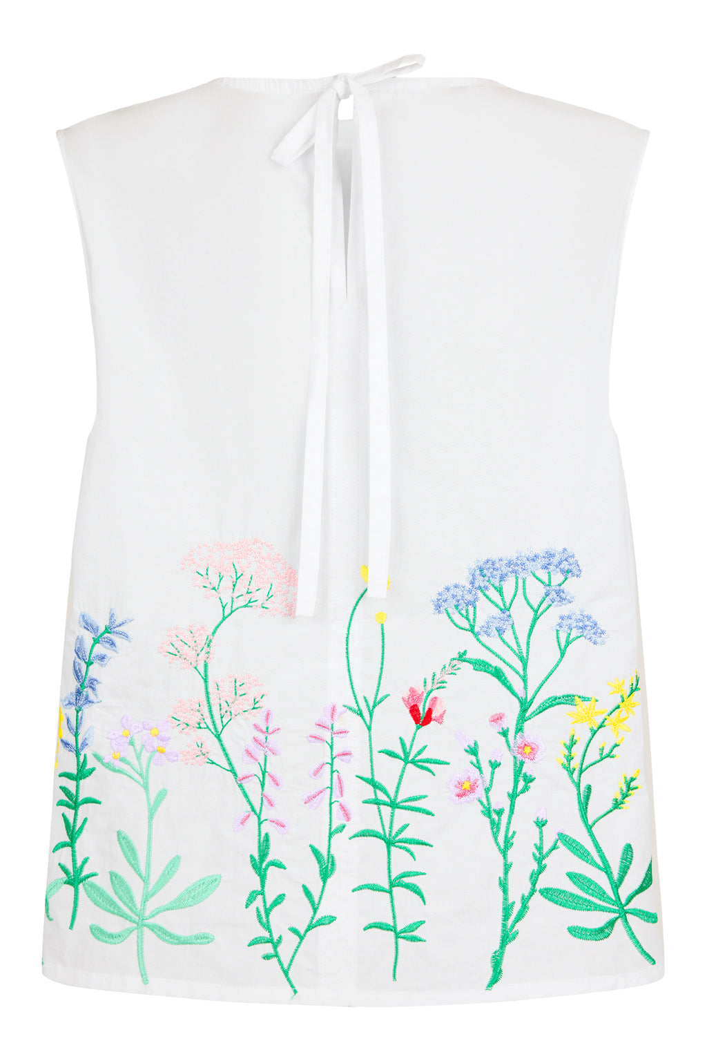 In My Garden Vest - White/Multi