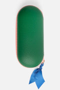 Green Zip Around Glasses Case