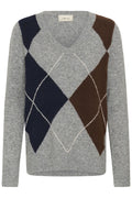 Hope Knit Pullover - Grey Melange