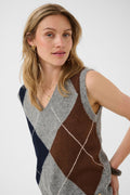 Hope Knit Slipover - Grey Melange