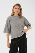 Kibana Knit Pullover - Grey Melange