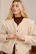 Rana Jacket - Lace Teddy Jacket