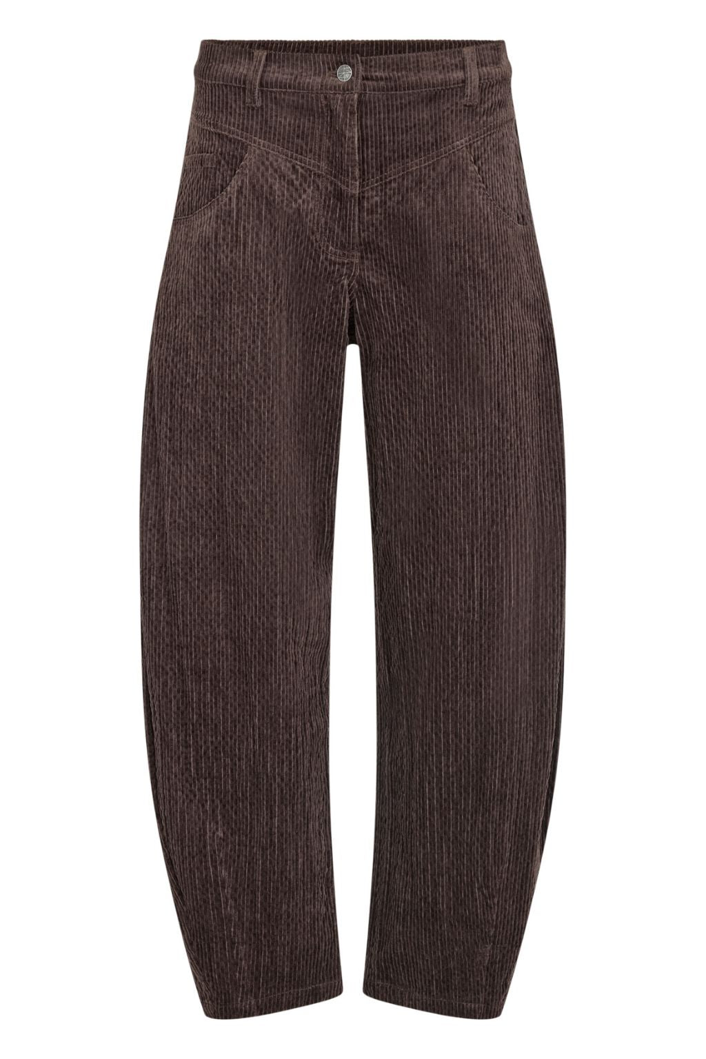 Cordelia Barrel Cords - Brown