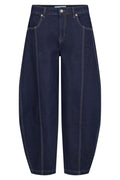 Jean-ius Barrel Jeans - Dark Denim