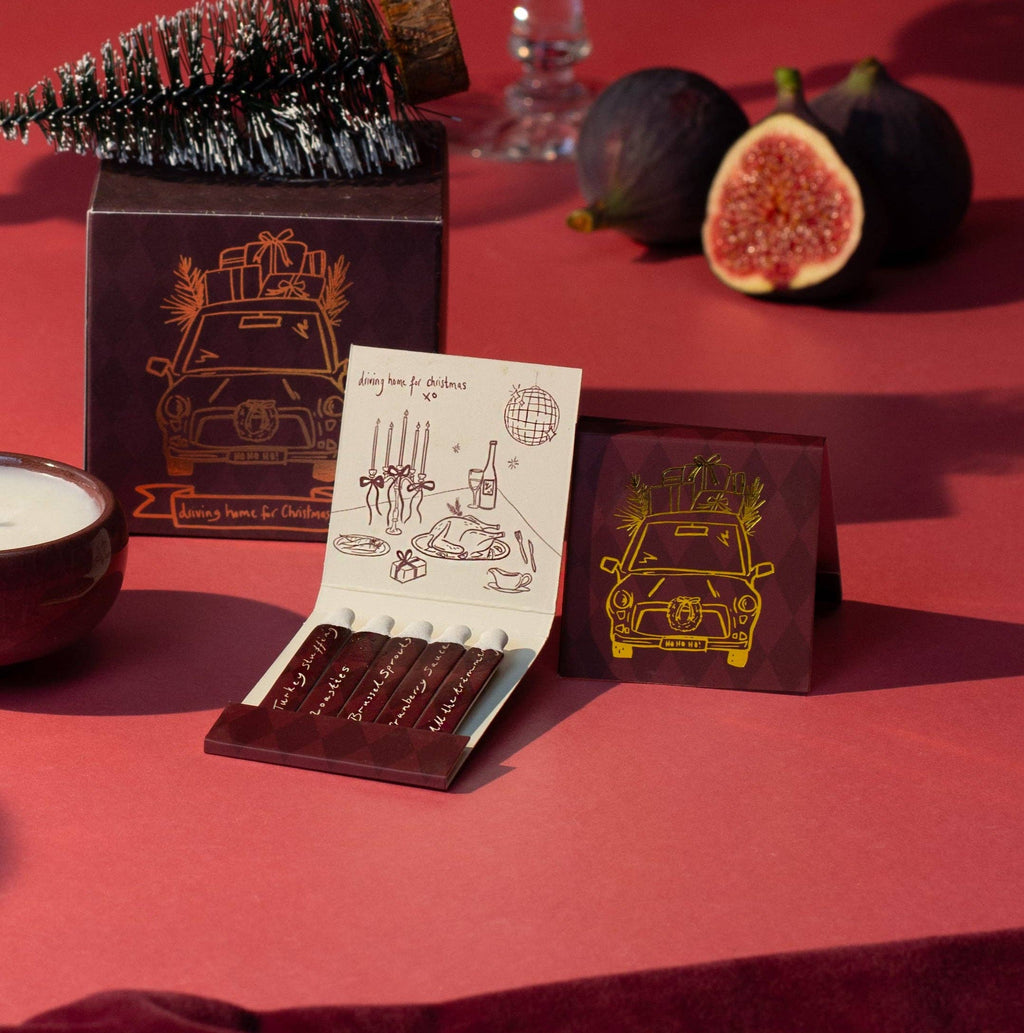 Driving Home for Christmas Matchbook - Matches
