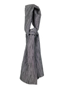Futuristic Crinkle Scarf - Grey