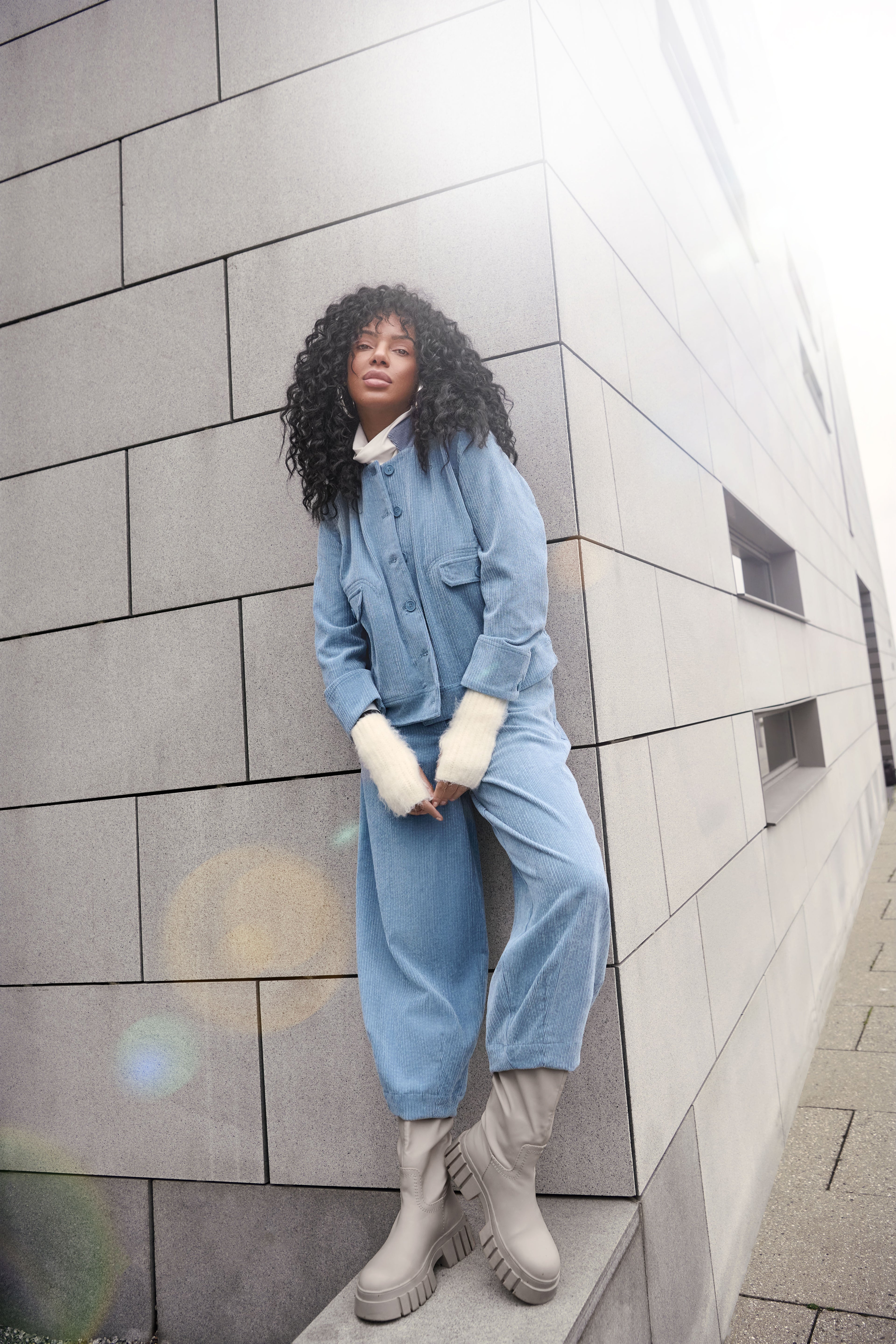 Cordyline Jacket - Baby Blue