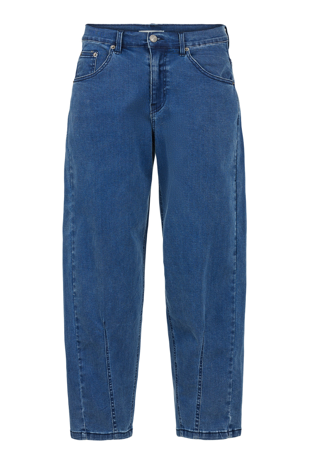 Barrel Leg Jeans - Denim