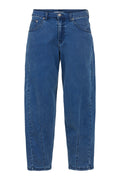 Barrel Leg Jeans - Denim