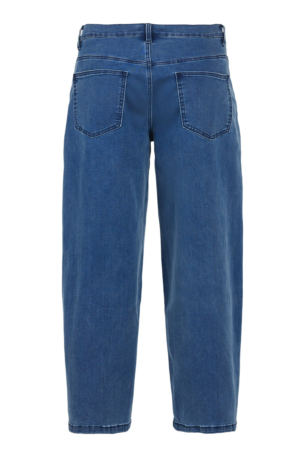 Barrel Leg Jeans - Denim