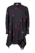 Celestial Sun Shirt Long - Black