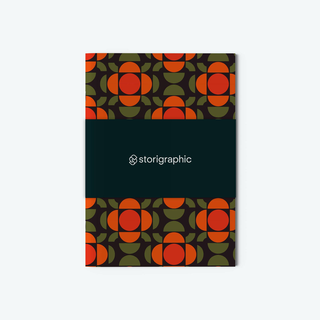 Pack of 3 Pocket Notebooks | Seventies Series