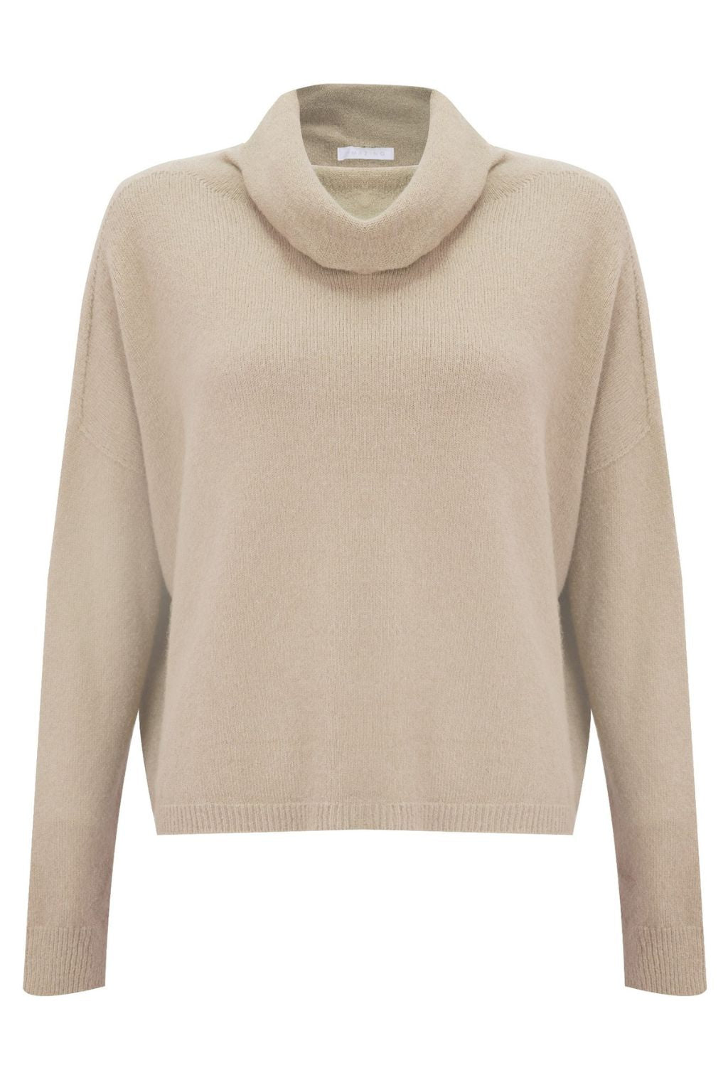 Jannie Supersoft Cowl Neck Boxy Knit