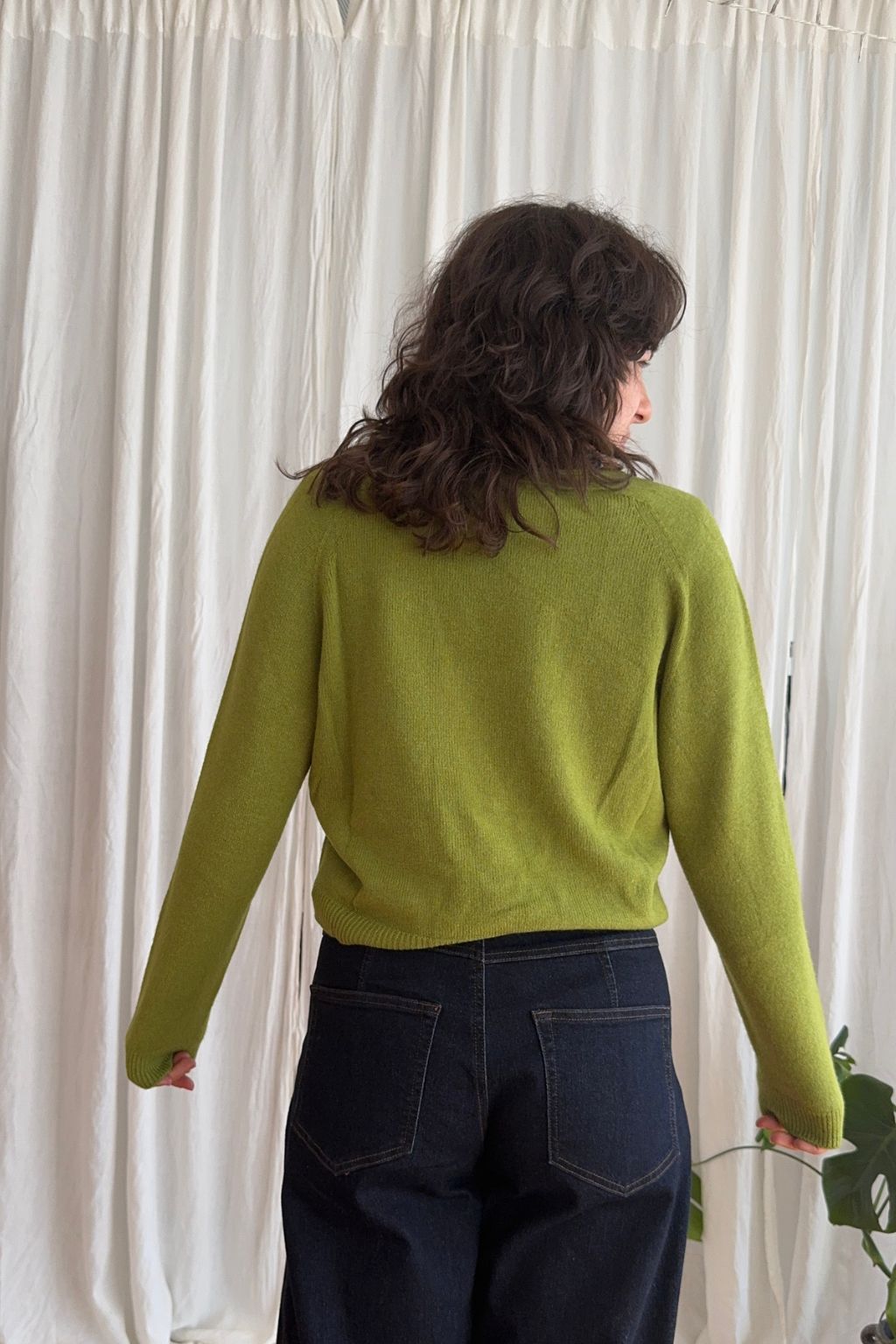 Pook Crop Knit Cardigan