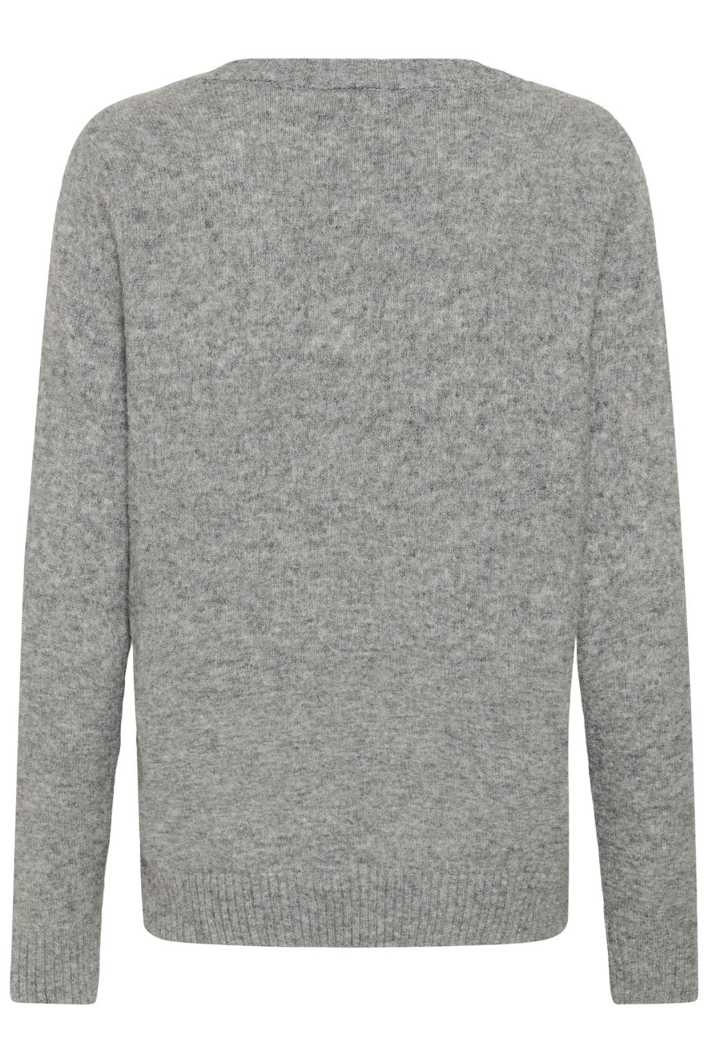 Hope Knit Pullover - Grey Melange
