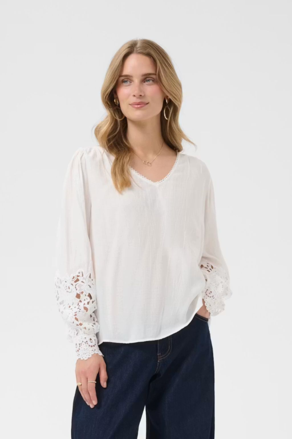 Tina Blouse - Snow White