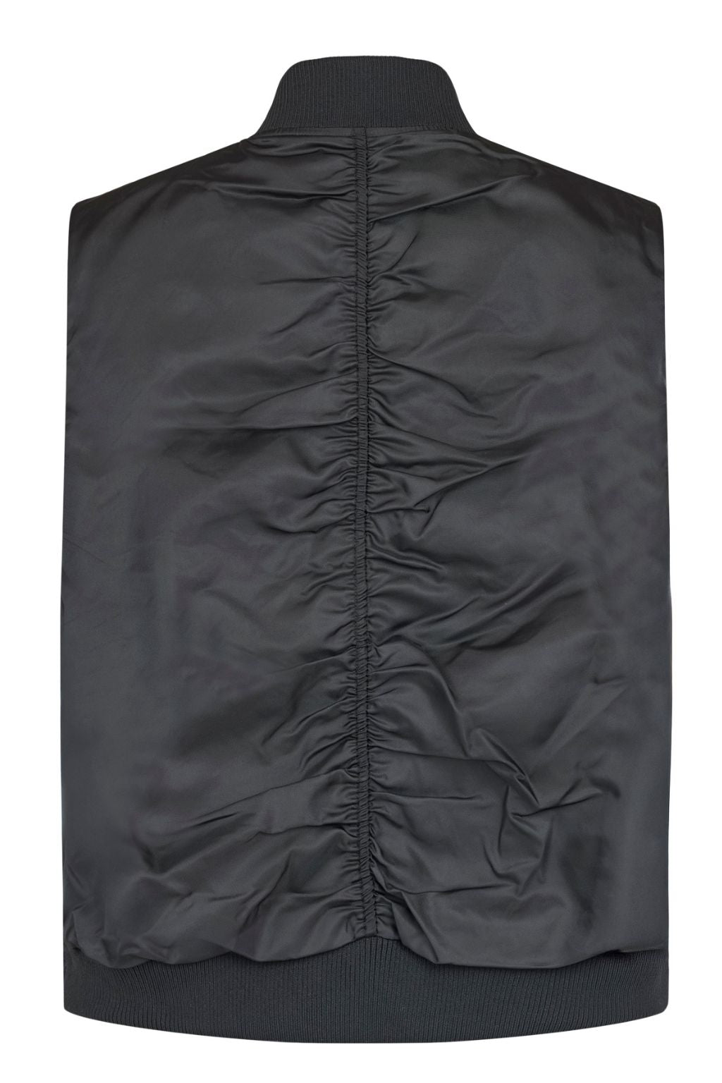Pinstripe Bubble Waistcoat - Grey Marl/Caramel Stripe