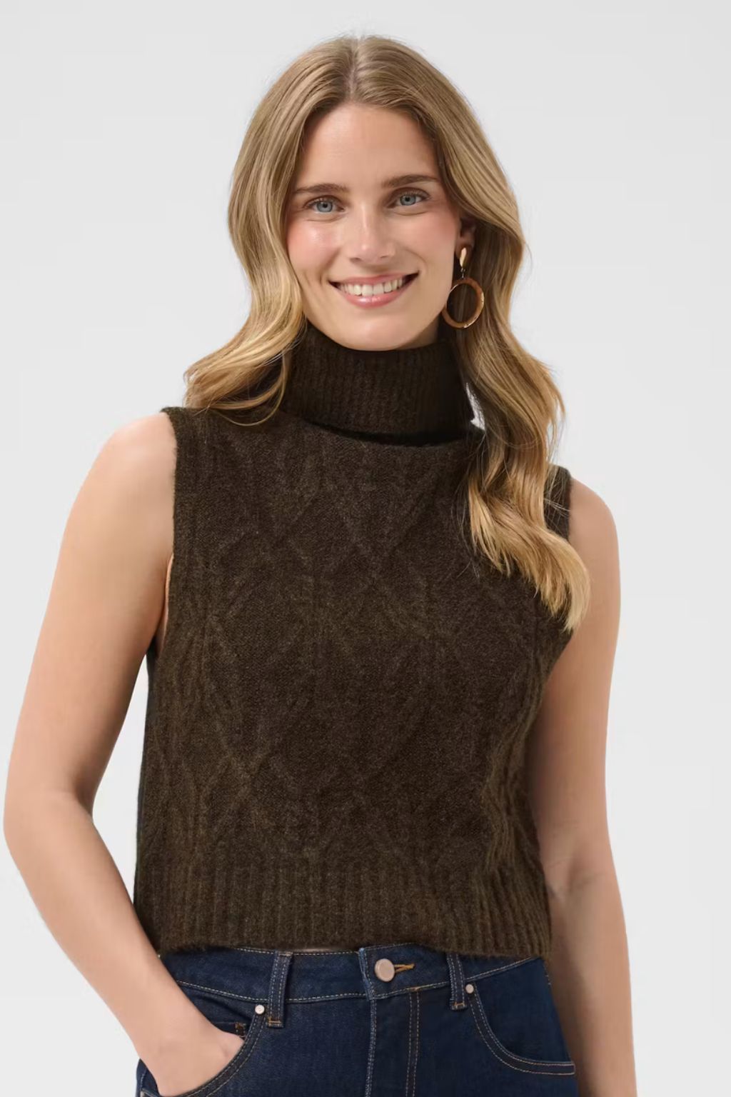 Elise Knit Slipover - Java