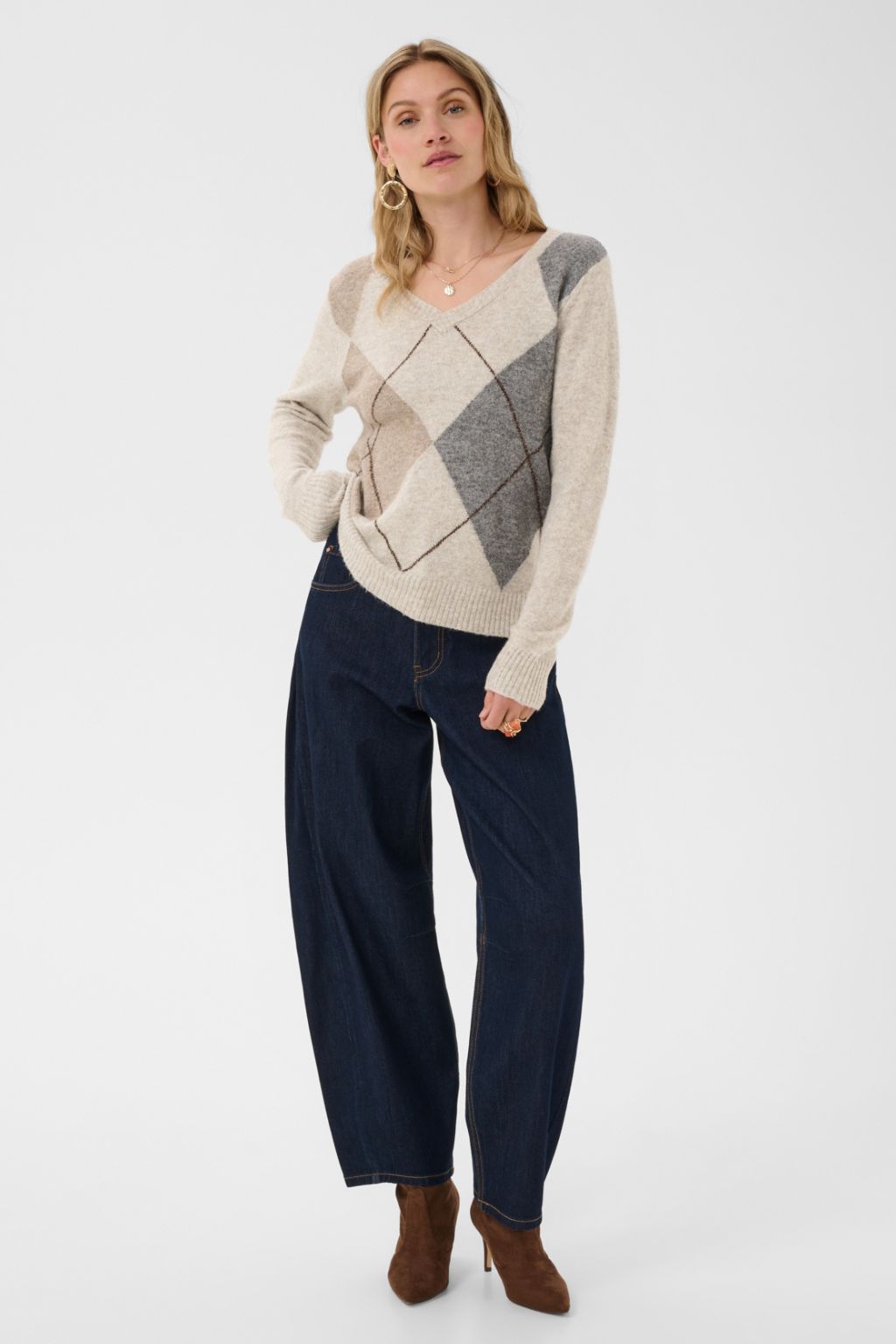 Hope Knit Pullover - Oatmeal Melange