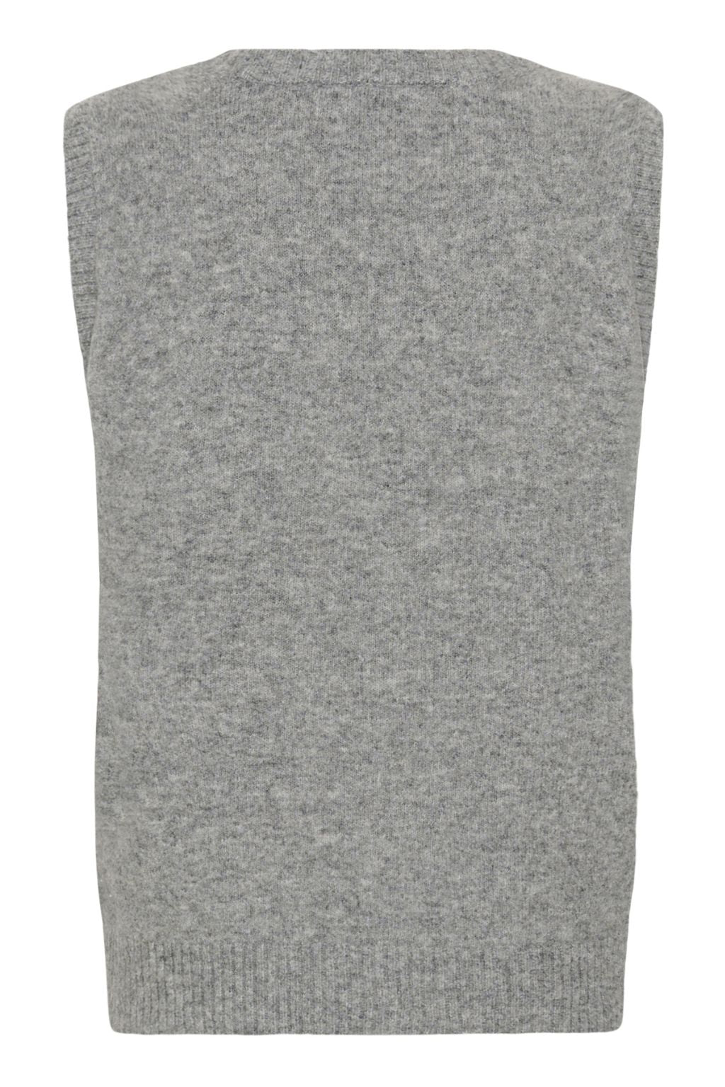 Hope Knit Slipover - Grey Melange