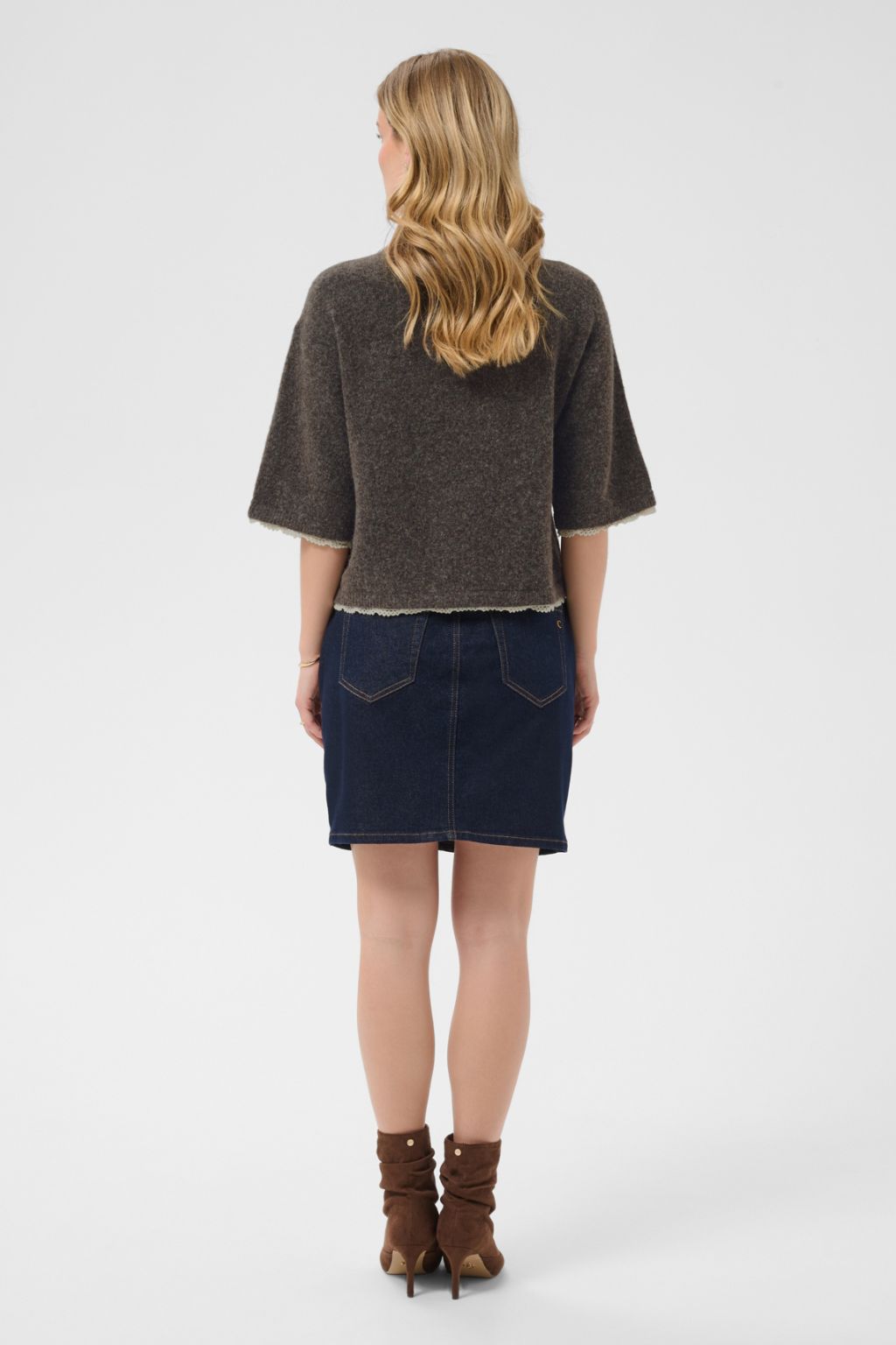 Kibana Knit Pullover - Java Melange