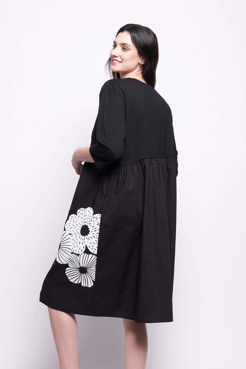 Twice As Nice Dress - Black