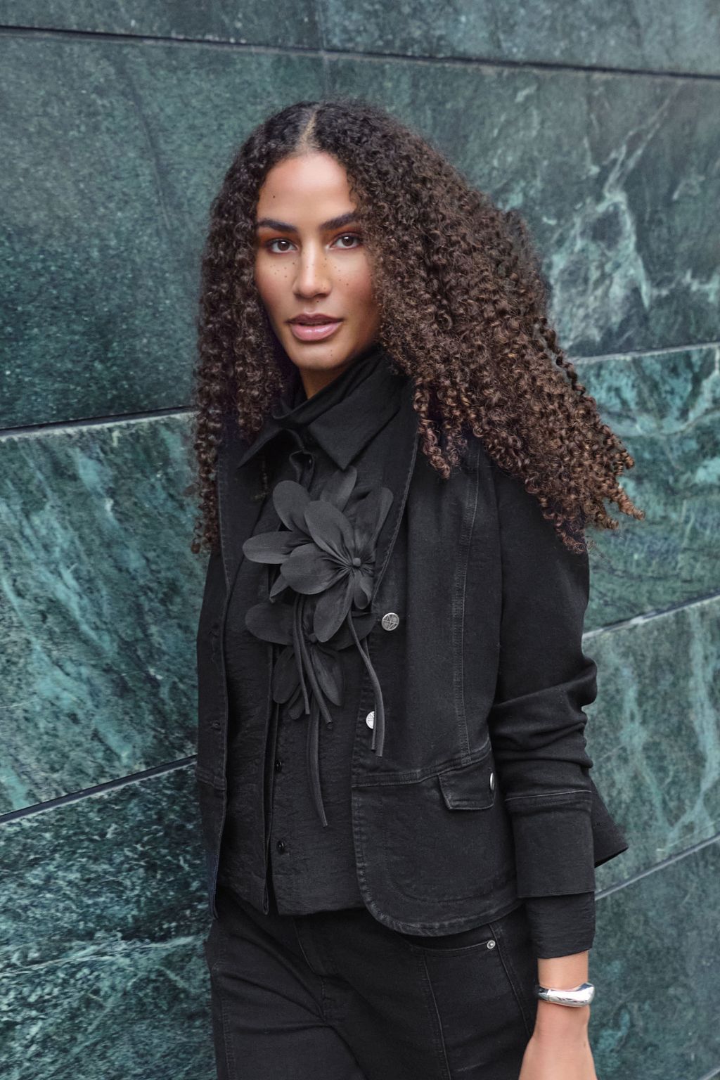 Flower Power Shirt - Black