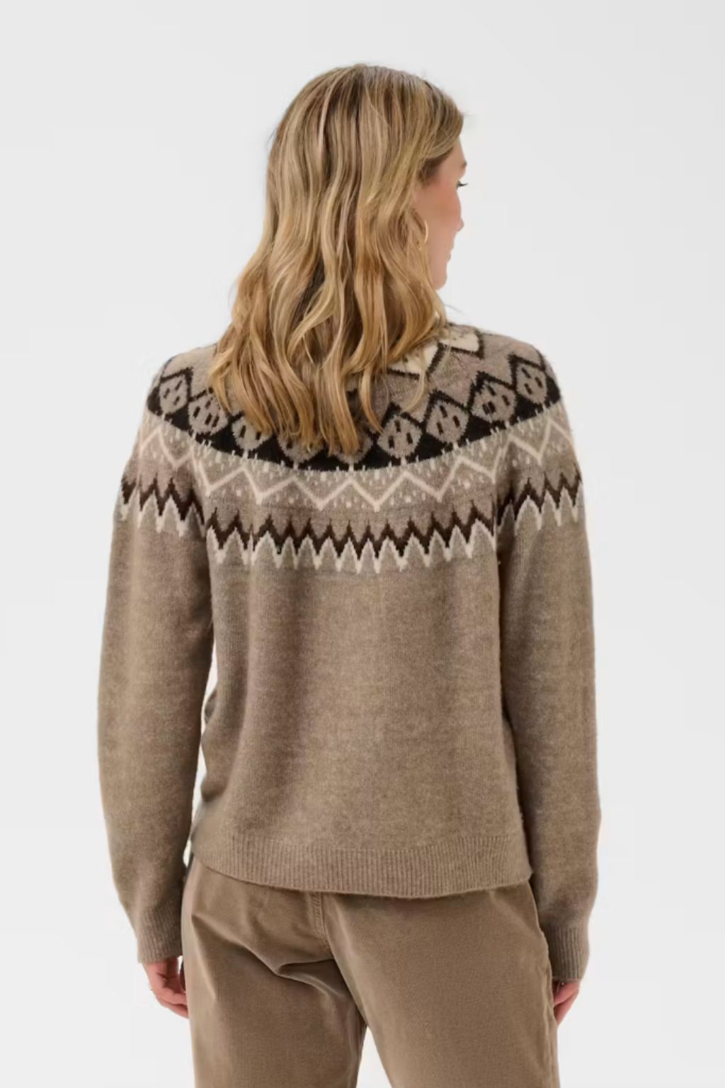 Cherrie Pullover - Brown Lentil Melange
