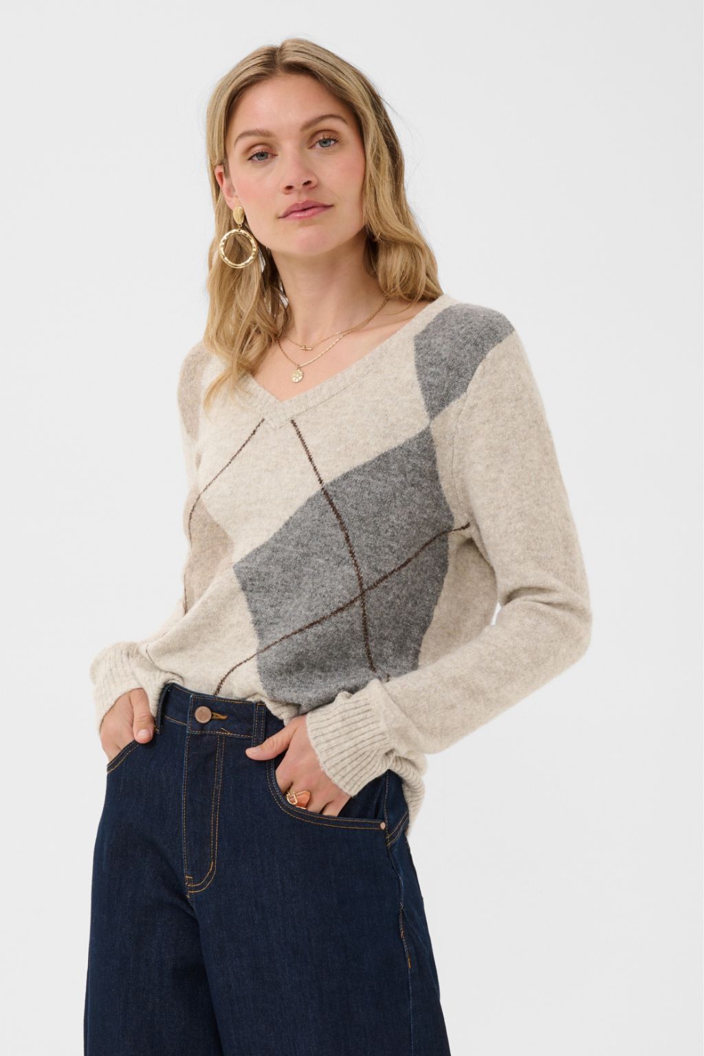 Hope Knit Pullover - Oatmeal Melange