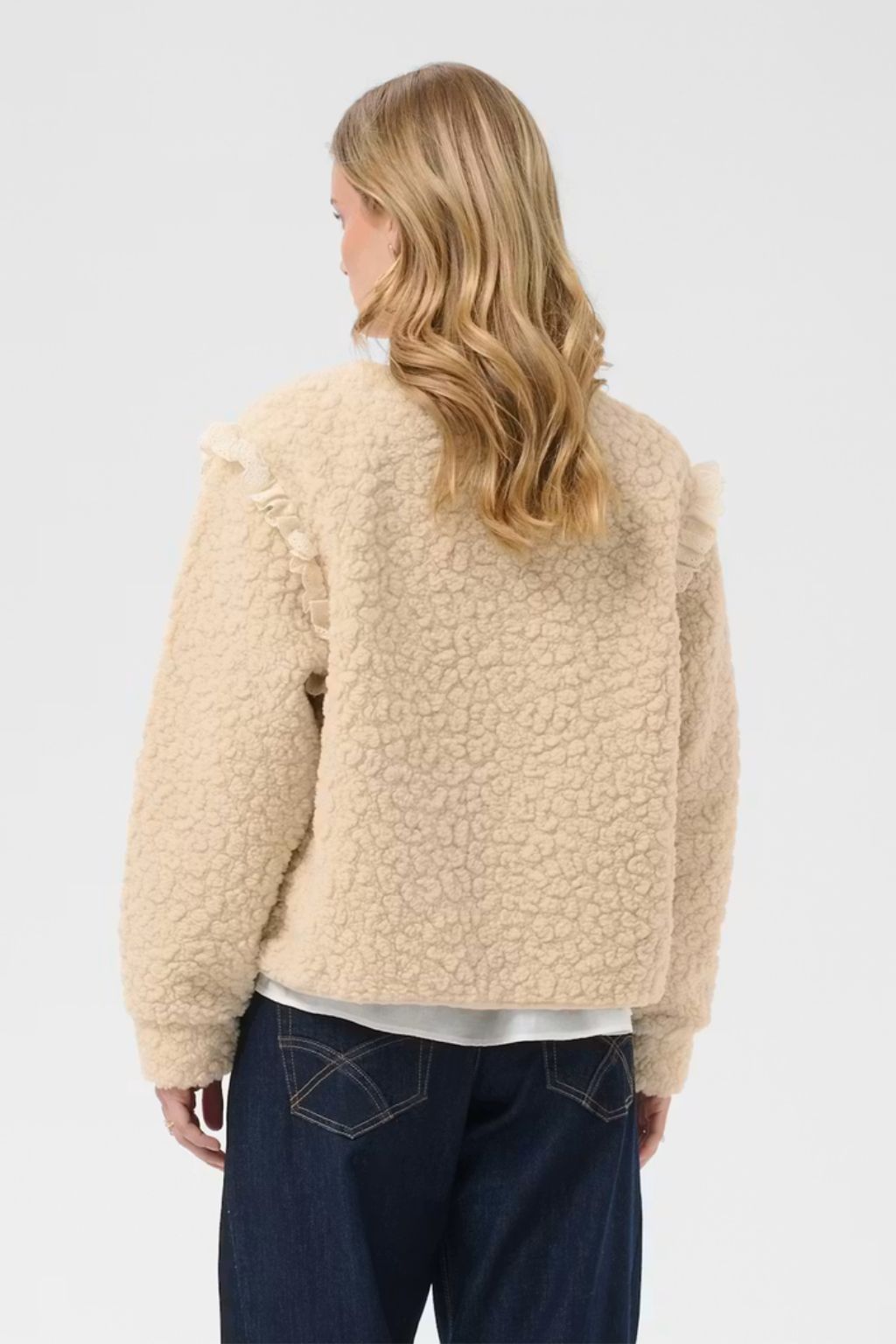 Rana Jacket - Lace Teddy Jacket