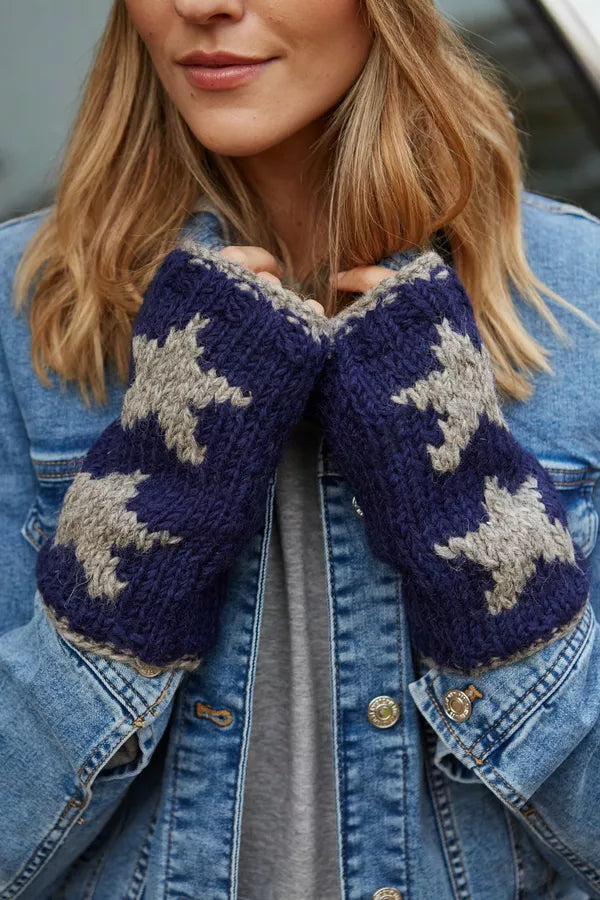 Star Handwarmer Navy