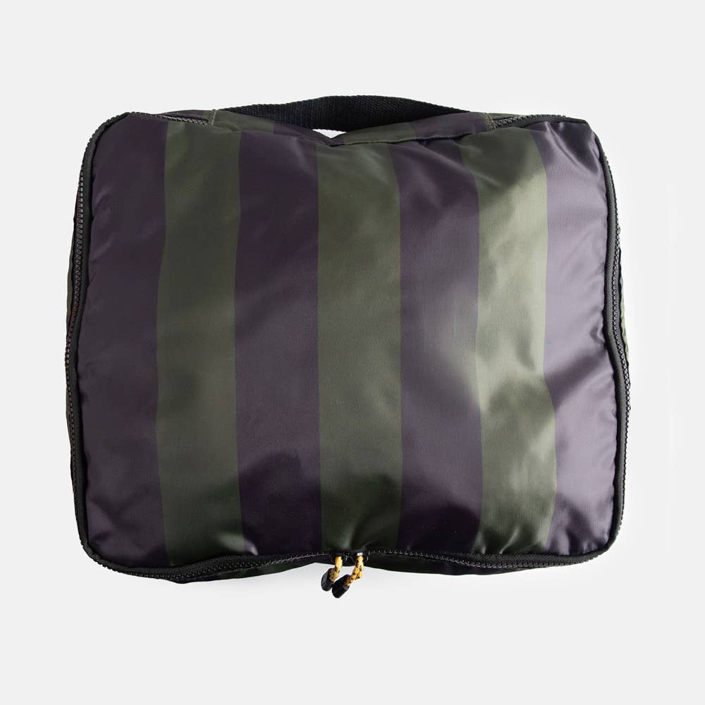Multi-Stripe Set Of 3 Handle Packing Cubes