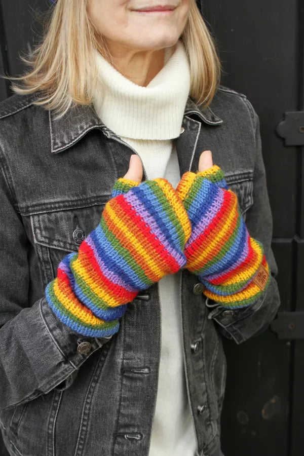 Rainbow Wristwarmer